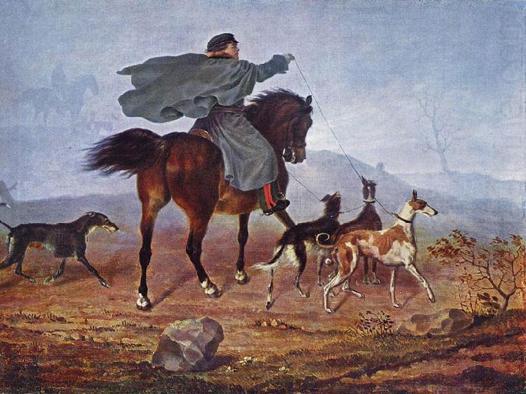 Riding to the Hunt, Franz Kruger
